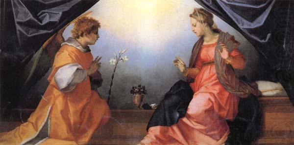 Andrea del Sarto The Annunciation china oil painting image